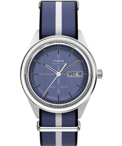 Timex blue mens analogue watch - mens,