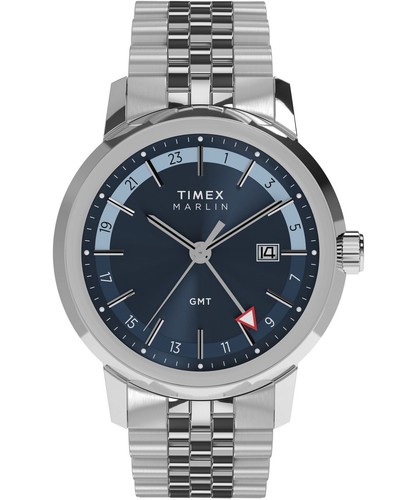 Timex silver mens analogue - mens,