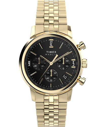 Timex gold mens chronograph - timex,