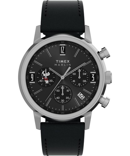 Timex black mens chronograph - timex,